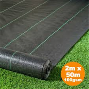 100GSM PP Woven Fabric Weed Mat Control