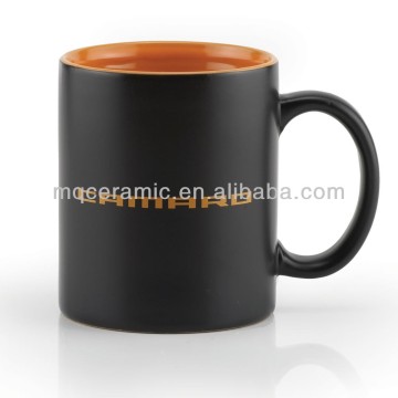 11oz Matt Black Promotional Ceramic Cup