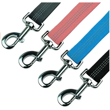 Stainless steel hook metal dog leash hook Ring Square Eye Swivel Snap Hook