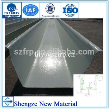 FRP rain gutter pipe