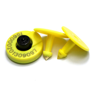 RFID NFC Ear Tags for Cattle, Sheep, and Pigs: 13.56MHz ISO14443A NFC Type 2 TPU Technology