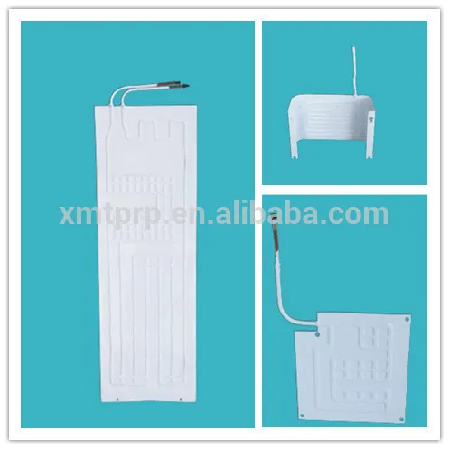 Plate aluminium roll bond evaporator 200*50 190*40