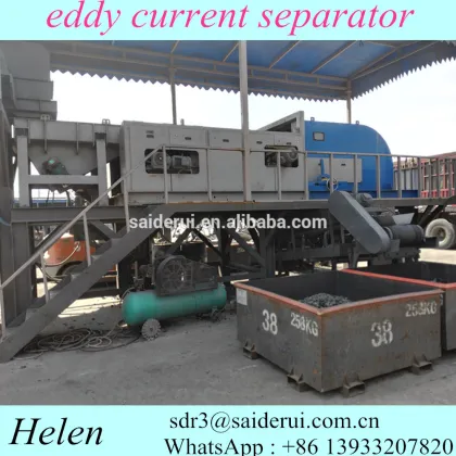 Mixed Scrap Eddy Current Separator