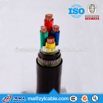 4 core armoured cable 120mm/swa copper cable/solid core power cable