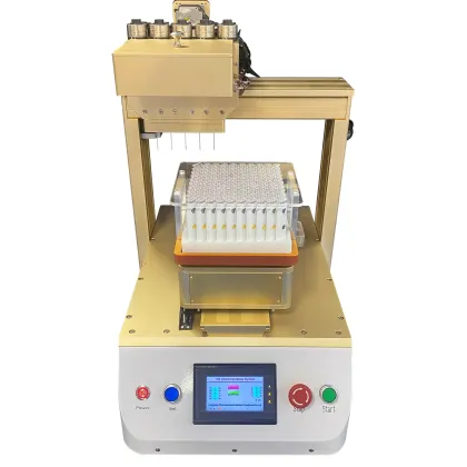 E-liquid syringe filling machine