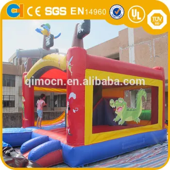 Pirate jumping combos juegos inflables , Pirate bouncy castles with slides for Sale