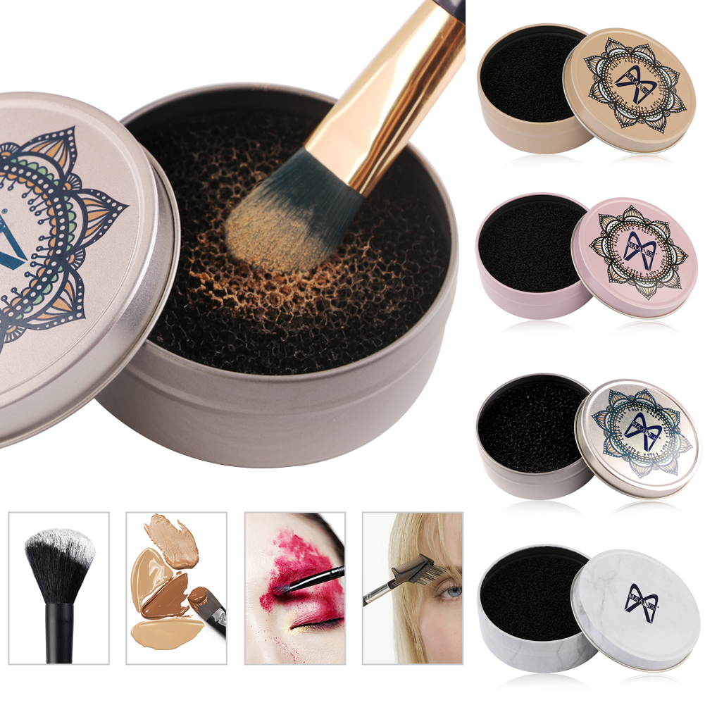 Makeup Brush Sponge Cleaner Remover Switch Eye Shadow Color Dry