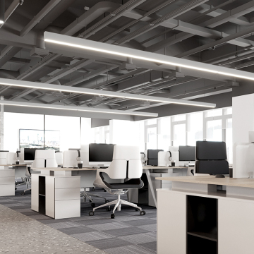Toppo WAGO Connections for LED Linear Pendant and Strip Lights in Supermarket Lighting
