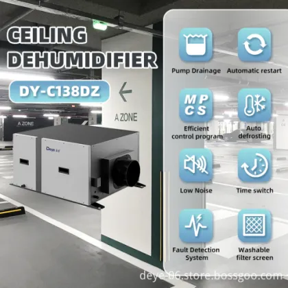 Deye DY-C138DZ Commercial Greenhouse Ceiling Air Purifier and Dehumidifier