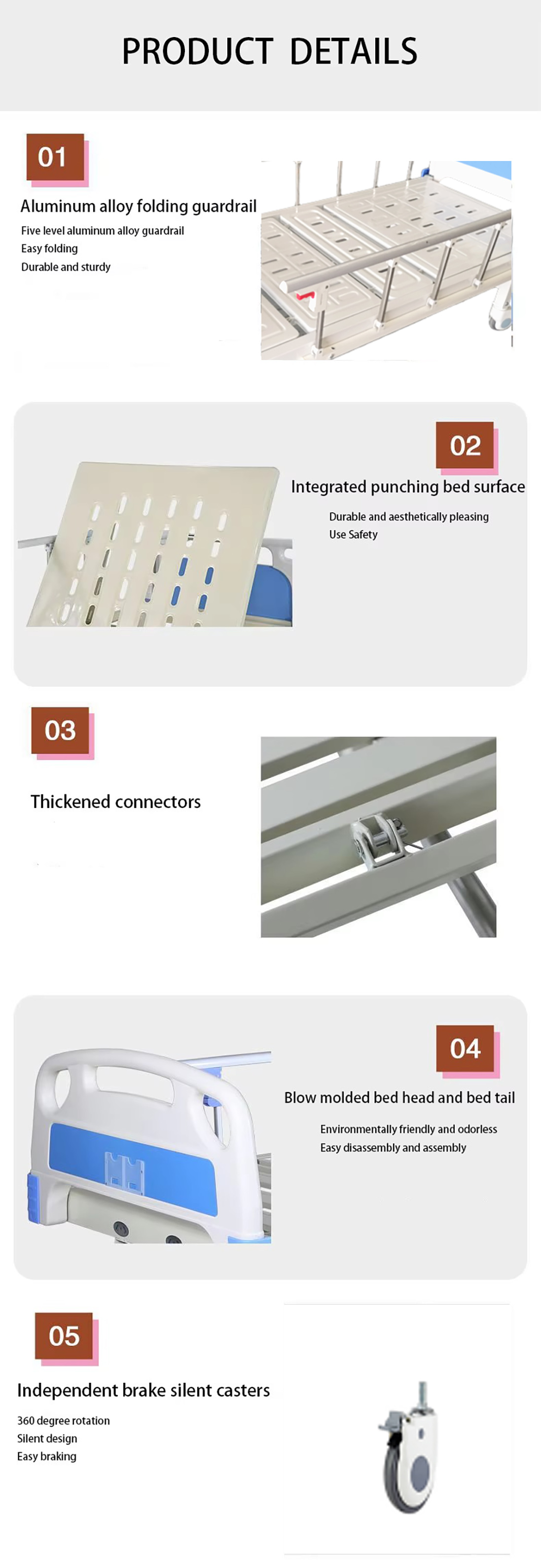 Manual Bed