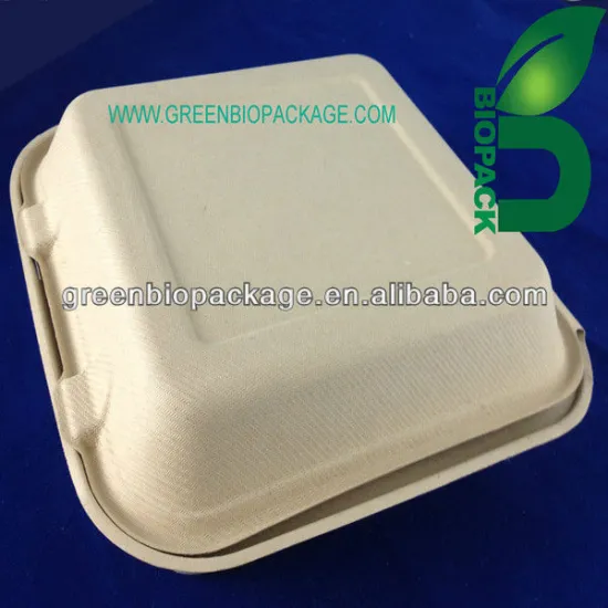 disposable sugarcane pulp takeout box