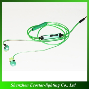 Popular EL Lighting Earphone for Samsung Galaxy S6