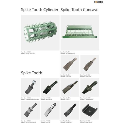 H132057 Spike Combinar cilindro de dientes Nuevo mercado de accesorios