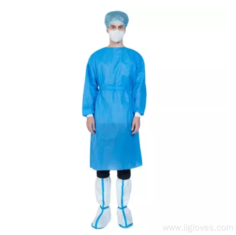 Insolation Isolative clothing gown Laminated Isolation gown