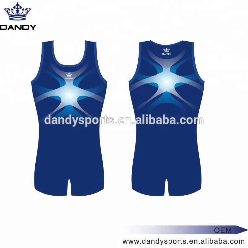 Pasadyang Sublimated Boys Gymnastics Leotard