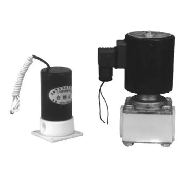 SLF PTFE Solenoid Valve with Working pressure of 2 bar