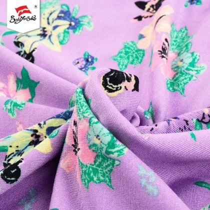 Gorgeous Design Elegant Shirt Polyester Printed Fabric