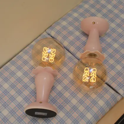 Years of Joyful Desk Lamp Gradient Pink