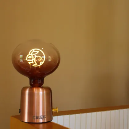 Rabbit Rabbit Desk Lamp Gradient Brown