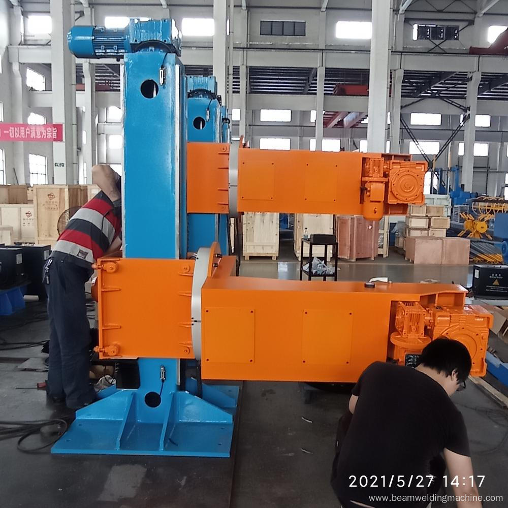 L type 1MT Welding Positioner/Elevating Tilt and Rotation