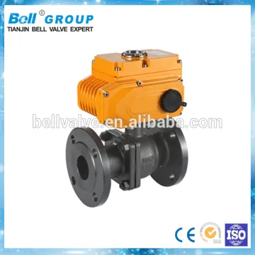DN100 150lb WCB Flanged Electric Ball Valve