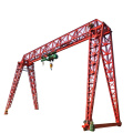 Truss structure outdoor electric single girder gantry crane
