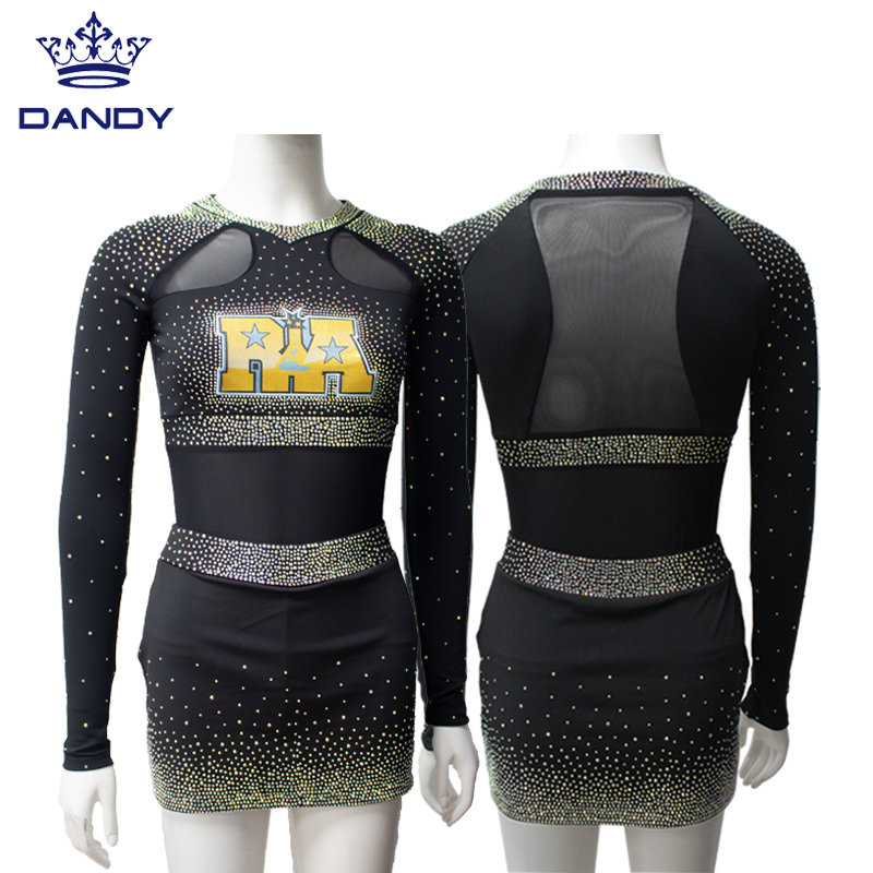 Langermet Mesh Cheer Uniforms