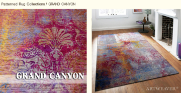 Brightly Colored Bedroom Rug