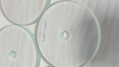 63X10MM Klinger DIN 7080 borosilicate glass