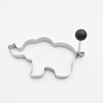 Elephant Shaped Stainless Steel Egg Frying Mold for Omelettes and Pancakes