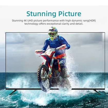 4K WebOS Smart LED TV - Jinling 55 Inch DVB Digital Frameless LCD Television