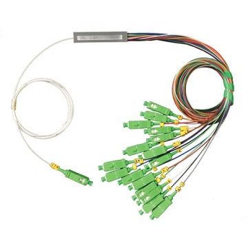 Anatel Sertifikalı SC/APC PLC 1U 1X16 FTTH için Fiber Optik Ayırtıcı