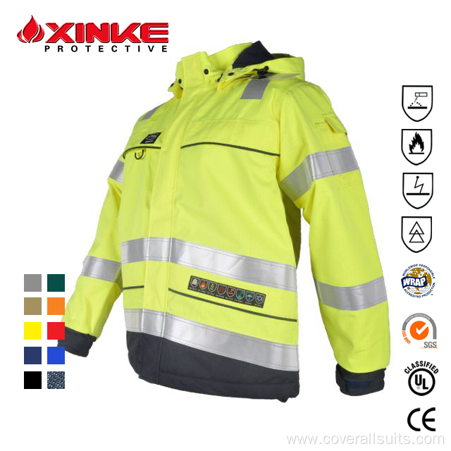 Fire Resistant Mining Jacket for Mining Industry