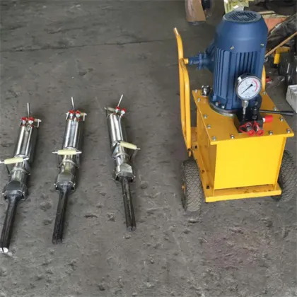 rock splitter stone splitter darda hydraulic rock splitter