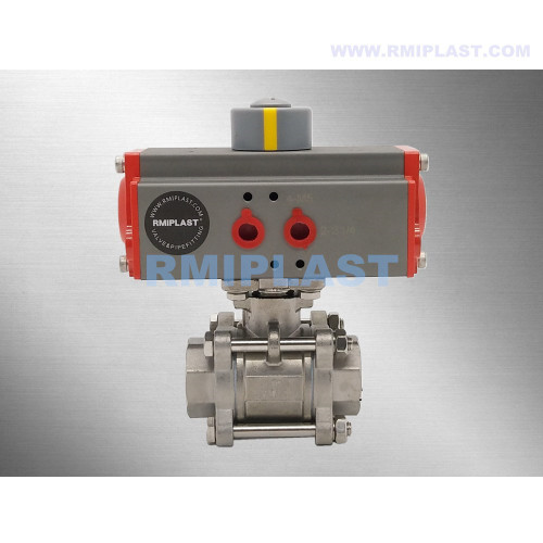 Διπλή δράση Pneumatic Ball Valve 2 &quot;2-1/2&quot; 3 &quot;