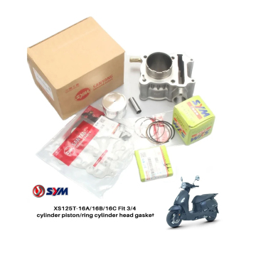Moillon de moto et pièces du cylindre s'adapter pour XS125T-16A 16B 16C