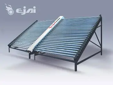 Vacuum Tube Manifold Homemade Solar Thermal Collector