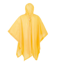 البلاستيك المعطف PVC الأصفر الكبار المطر