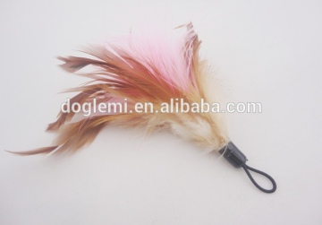 Replacement Feathers and Soft Furry For Interactive Cat and Kitten Toy Wands Refill Feather For Cat and Kitten Toy Wand