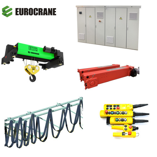 Double Girder Overhead Crane Kit With Hoist