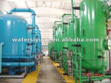 Mix Bed, Resin bed, anion & cation bed system for Water treatment plant