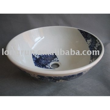 hot selling ceramic counter top basin