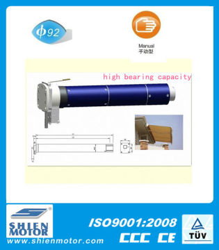 92mm 300N.m/6r maunal tubular motor