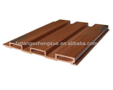 Ecological wood outdoor decorative wall panel