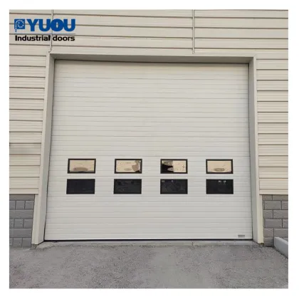 Automatic Vertical Lift Industrial Sectional Doors with Remote Control