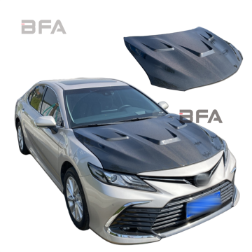 18-22 Toyota Camry Carbon Fiber Hood with Porous Cooling Engine Cover