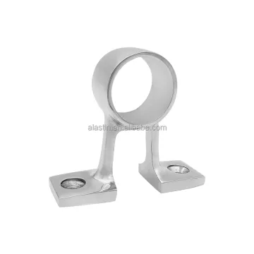 316 Stainless Steel Marine Hardware 90 Degree Center End Boat Stanchion Handrail