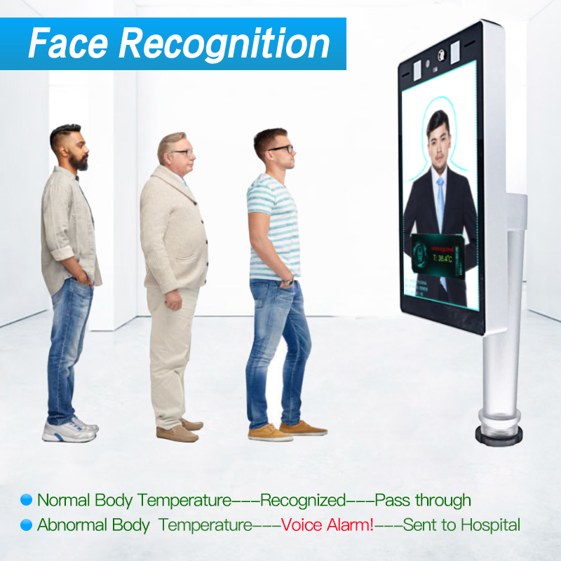 Face Recognition with Temperature Detection Module