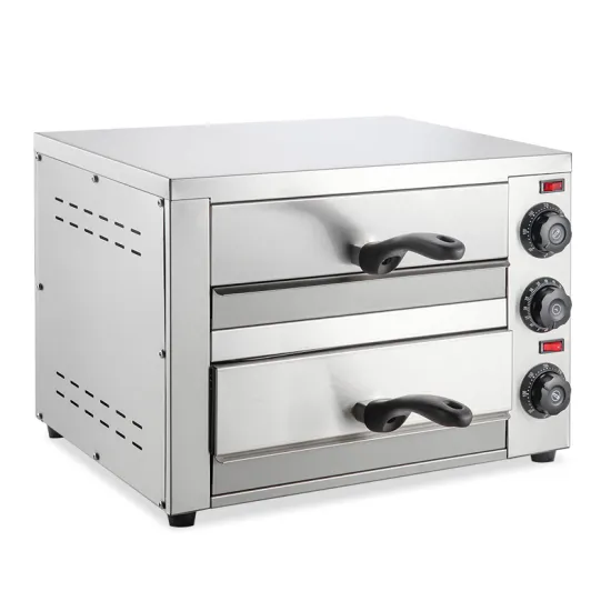 OO Commercial Stainless Steel Pizza Maker Double Layer Countertop 12inch Electric Pizza Oven