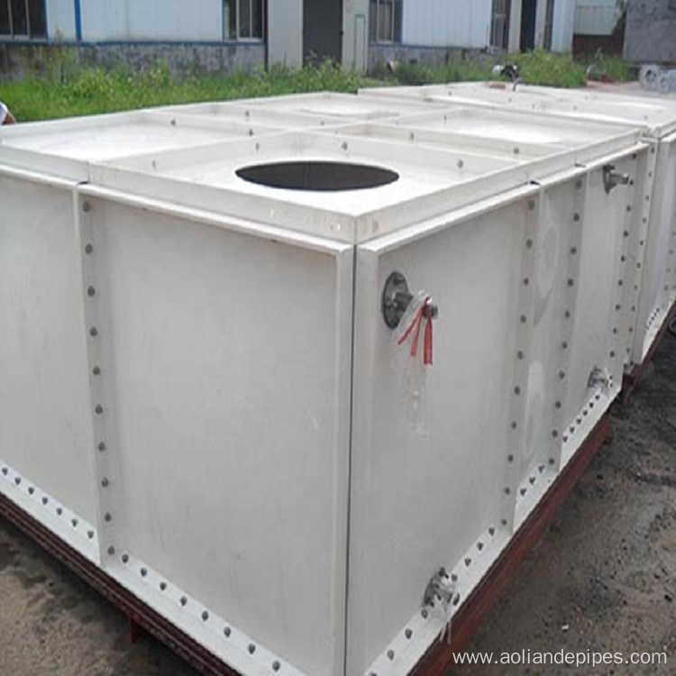 Fiberglass FRP modular water tank square fiberglass tank